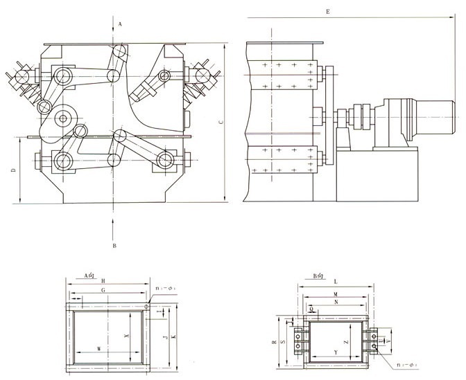 LDXF二道锁风阀(图2) LDXF二道锁风阀(图2)